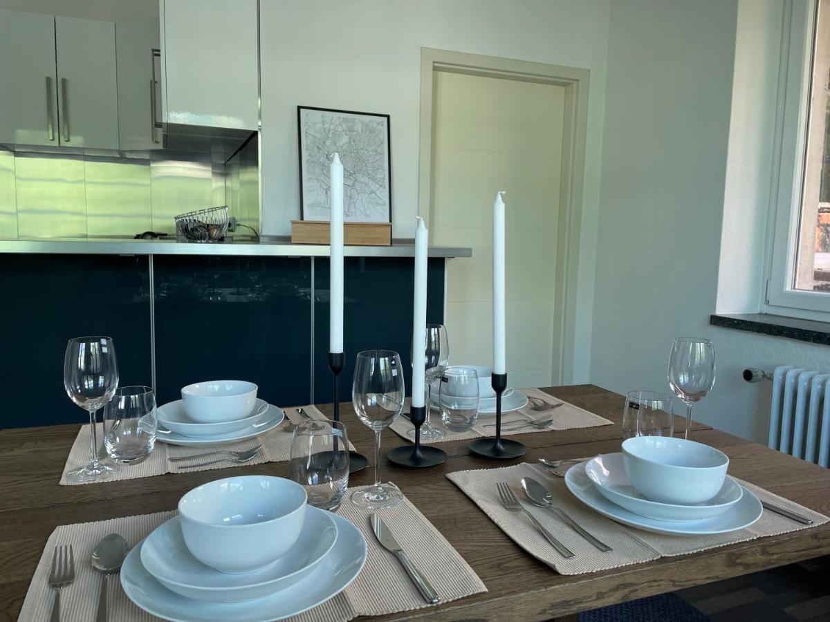 Airport Apartment Fuer 4 - Smart Tv - Kueche - Echarger Hamburg Kültér fotó